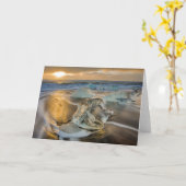 Zwarte zandbak | Jokulsarlon Zuid-IJsland Kaart (Gele Bloem)