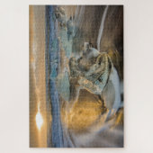 Zwarte zandbak | Jokulsarlon Zuid-IJsland Legpuzzel (Verticaal)