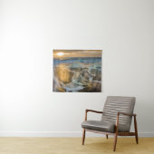 Zwarte zandbak | Jokulsarlon Zuid-IJsland Wandkleed (In Situ (horizontaal))