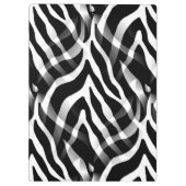 Zwarte Zebra's en witte Zebra's afdrukken Klembord (Achterkant)