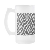 Zwarte Zebra's en witte Zebra's afdrukken