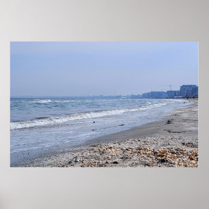 Zwarte Zee Mamaia Strand – Constanta Roemenië Prin Poster