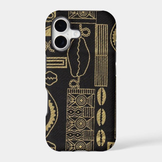 Zwarte Zee Schelp Modderdoek iPhone Hoes