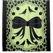 Zwarte-zeeduivel Douchegordijn (Voorkant)