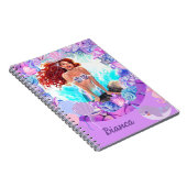 Zwarte Zeemeermin Notitieboek (Rechterzijde)