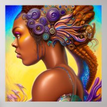 Zwarte Zeemeerminnen Melanine Zeemeermin Oceaan Ze