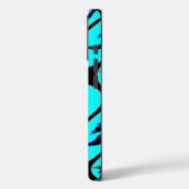 zwarte zeemeerminnen rijzen Case-Mate iPhone case (Achterkant / Links)