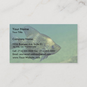 Zwarte zeeplap visitekaartje