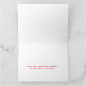 Zwarte Zeevaart Kerstkaart met Zeilboten Kaart (Binnen)