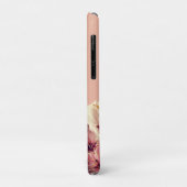 Zwarte Zen Stenen Bloemen Case-Mate iPhone Case (Achterkant/links)