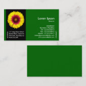 Zwarte zijband ventilator - Blanket ventilator - g Visitekaartje (Voorkant / Achterkant)