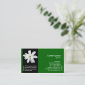 Zwarte zijband ventilator - Magnolia - Groen Visitekaartje (Staand voorkant)