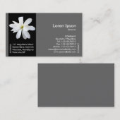 Zwarte zijband ventilator - Magnolia Visitekaartje (Voorkant / Achterkant)