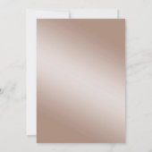 Zwarte Zijde, parels en Oranje volwassen verjaarda Kaart (Achterkant)