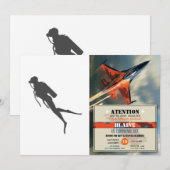 Zwarte zilverduikers kaart (Voorkant / Achterkant)