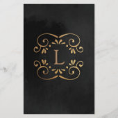 zwarte zilvergouddienst en prijsveer (Achterkant)