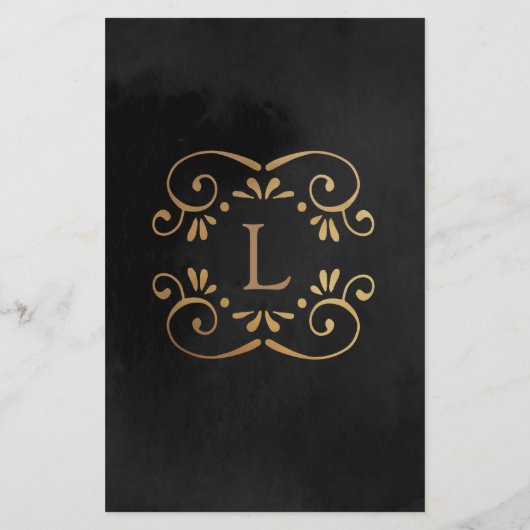 zwarte zilvergouddienst en prijsveer (Achterkant)