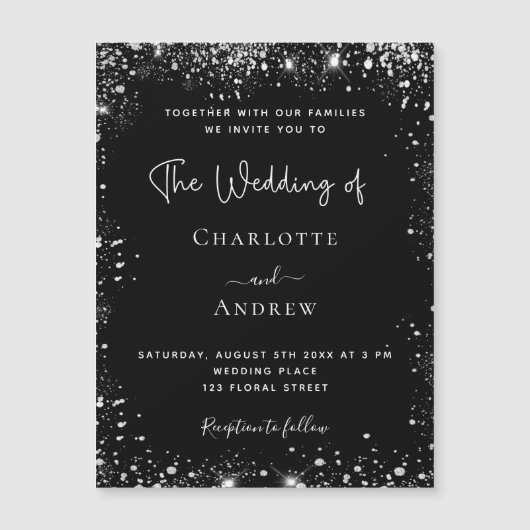 Zwarte zilverspargel voor de bruinbruin (Voorkant)