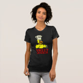 Zwarte zoete kip BBQ T-Shirt (Voorkant volledig)