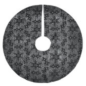 Zwarte zonneboomrok kerstboom rok (Voorkant)