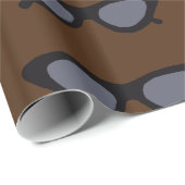 Zwarte zonnebril cadeaupapier (Rol Hoek)