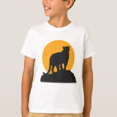 Zwarte zonnepanelen t-shirt (Voorkant)