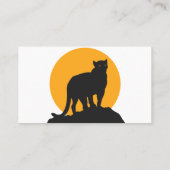 Zwarte zonnepanelen visitekaartje (Achterkant)