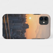 Zwarte zonnepanorama van Bangkok Case-Mate iPhone Case (Achterkant (horizontaal))