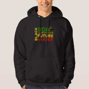 Zwarte Zoon Toekomstige Leider Zwarte Geschiedenis Hoodie