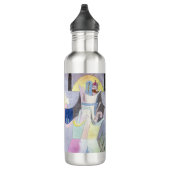 Zwarte zuilen in een landschap 1919 door Paul Klee Waterfles (Rechts)