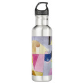 Zwarte zuilen in een landschap 1919 door Paul Klee Waterfles (Voorkant)