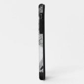 zwarte zulk een gelukkige kleur Case-Mate iPhone case (Achterkant/links)