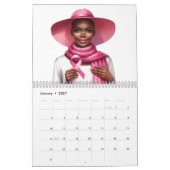 Zwarte Zuster Borstkanker Bewustzijn Overlevende Kalender (Jan 2027)