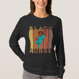 Zwarte zuster Melanin Mannelijke zusters Vrouwen B T-shirt