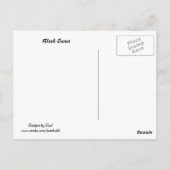 Zwarte Zwaan Briefkaart (Achterkant)