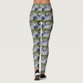 Zwarte Zwaan Met Baby's, Legging (Achterkant)