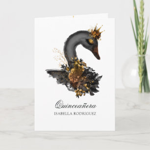 Zwarte Zwaan Quinceañera Foto