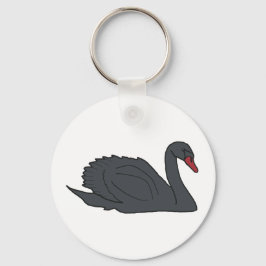 Zwarte Zwaan Sleutelhanger