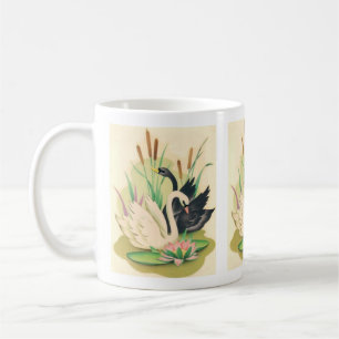Zwarte zwaan, witte zwaan MCM Koffiemok