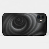 Zwarte zwaartekracht Case-Mate iPhone case (Achterkant (horizontaal))