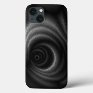 Zwarte zwaartekracht iPhone 13 hoesje