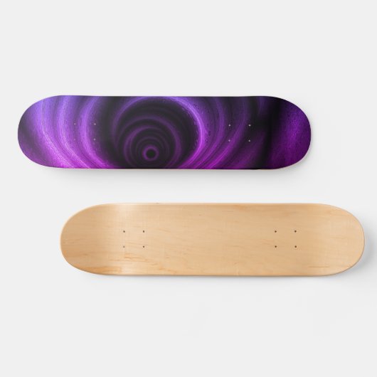 Zwarte zwaartekracht persoonlijk skateboard (Horizontaal)