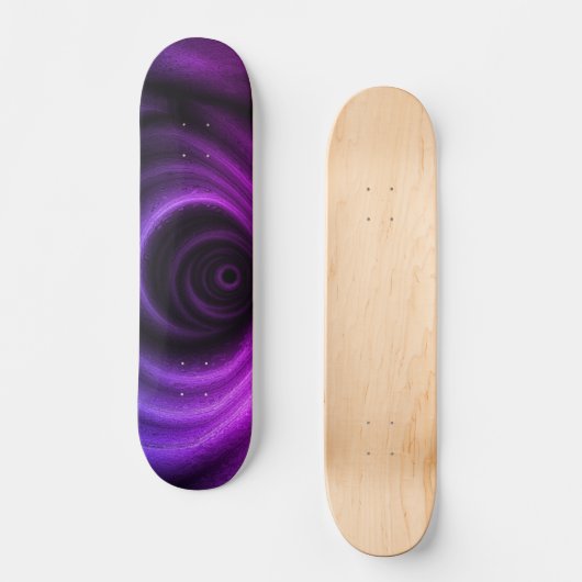Zwarte zwaartekracht persoonlijk skateboard (Voorkant)