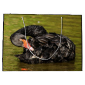 Zwarte Zwan in de Pond Large Cadeautasje (Achterkant)
