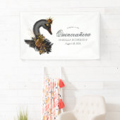 Zwarte Zwan Quinceañera Spandoek (Insitu)