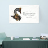 Zwarte Zwan Quinceañera Spandoek (Beurs)