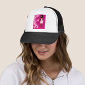 zwarte zwangere vrouw trucker pet (In situ)