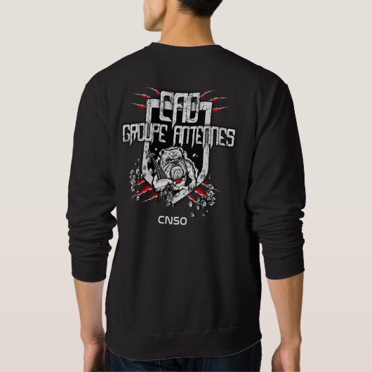 ZWARTE ZWARTE ANTENNES TRUI (Achterkant)