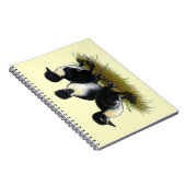 Zwarte Zweedse Eendjes Notitieboek (Rechterzijde)