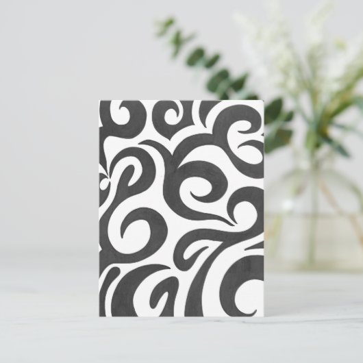 Zwarte Zwemelen (1) Briefkaart (Staand voorkant)